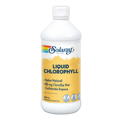 Comprar SOLARAY CLOROFILA LIQUIDA 480 ML al mejor precio en NuestraFarma, tu farmacia online