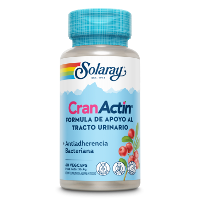 Comprar SOLARAY CRANACTIN 60 CAPSULAS VEGETALES al mejor precio en NuestraFarma, tu farmacia online