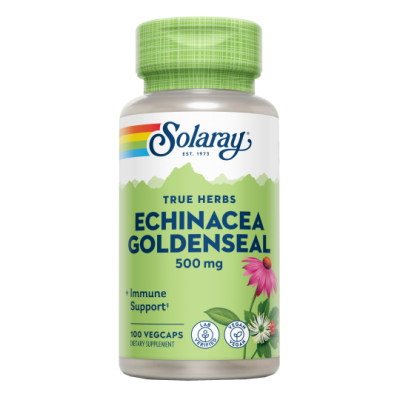 Comprar SOLARAY ECHINACEA GOLDENSEAL 100 CAPSULAS VEGETALES al mejor precio en NuestraFarma, tu farmacia online