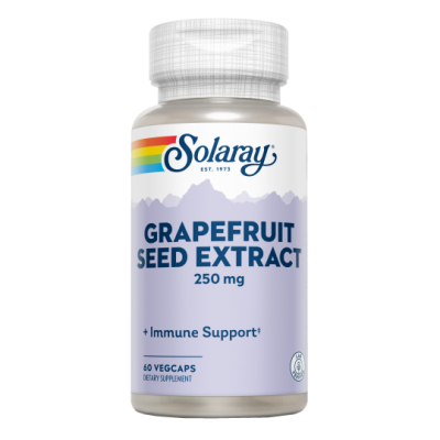 Comprar SOLARAY GRAPEFRUIT SEED EXTRACT (EXTRACTO DE SEMILLA DE POMELO) 250 MG 60 CAPSULAS VEGETALES al mejor precio en NuestraFarma, tu farmacia online