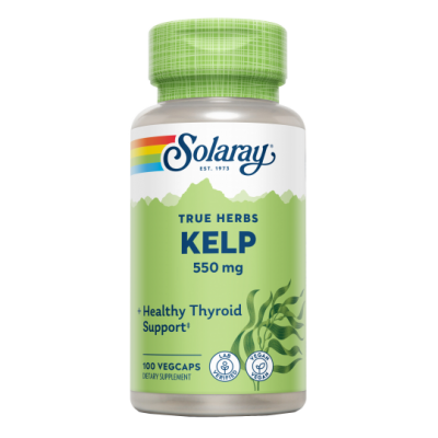 Comprar SOLARAY KELP 550 MG 100 CAPSULAS VEGETALES al mejor precio en NuestraFarma, tu farmacia online