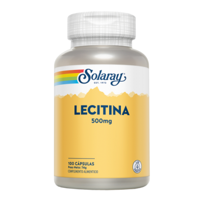Comprar SOLARAY LECITINA 500 MG 100 CAPSULAS al mejor precio en NuestraFarma, tu farmacia online