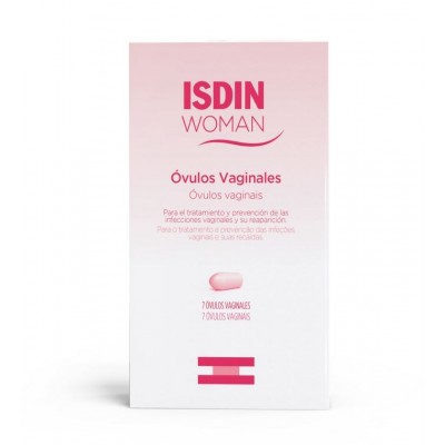 Comprar ISDIN WOMAN 7 OVULOS VAGINALES 2 G al mejor precio en NuestraFarma, tu farmacia online