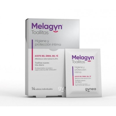 Comprar MELAGYN TOALLITAS INTIMAS 14 SOBRES INDIVIDUALES al mejor precio en NuestraFarma, tu farmacia online