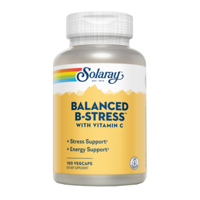 Comprar SOLARAY BALANCED B-STRESS 100 CAPSULAS VEGETALES al mejor precio en NuestraFarma, tu farmacia online