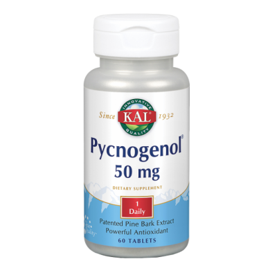 Comprar KAL PYCNOGENOL 50 MG 60 COMPRIMIDOS al mejor precio en NuestraFarma, tu farmacia online