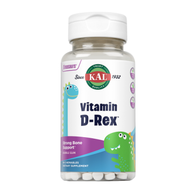 Comprar KAL VITAMIN D-REX D-3 400 UI 90 COMPRIMIDOS MASTICABLES al mejor precio en NuestraFarma, tu farmacia online