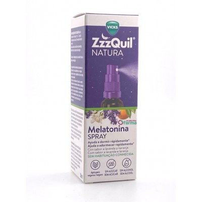 Comprar ZZZQUIL NATURA MELATONINA SPRAY 30 ML SABOR LAVANDA Y NARANJA al mejor precio en NuestraFarma, tu farmacia online