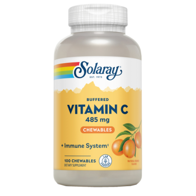 Comprar SOLARAY VITAMINA C 500 MG 100 COMPRIMIDOS MASTICABLES SABOR NARANJA al mejor precio en NuestraFarma, tu farmacia online