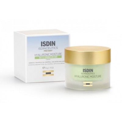 Comprar ISDINCEUTICS HYALURONIC MOISTURE OILY & COMBINATION SKIN 50 G al mejor precio en NuestraFarma, tu farmacia online