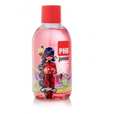 Comprar PHB JUNIOR ENJUAGUE BUCAL 500 ML LADY BUG al mejor precio en NuestraFarma, tu farmacia online