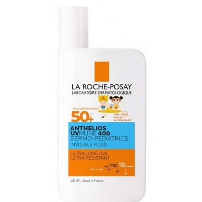 Comprar LA ROCHE-POSAY ANTHELIOS UVMUNE 400 DERMO-PEDIATRICS FLUIDO INVISIBLE SPF50+ 50 ML al mejor precio en NuestraFarma, tu farmacia online