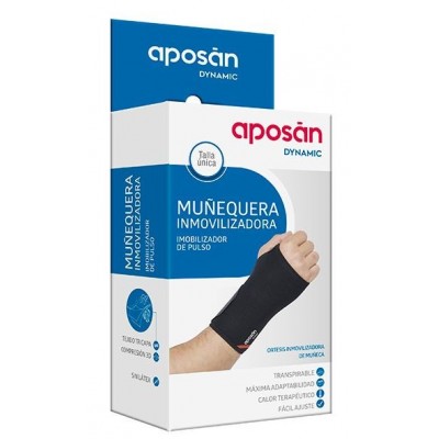 Comprar APOSAN DYNAMIC MUÑEQUERA INMOVILIZADORA PALMAR DERECHA 1 UNIDAD al mejor precio en NuestraFarma, tu farmacia online