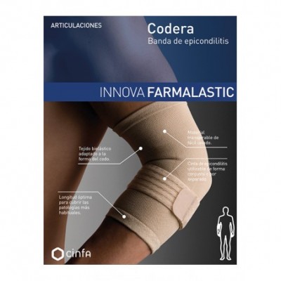 Comprar FARMALASTIC INNOVA CODERA CON BANDA DE EPICONDILITIS TALLA GRANDE al mejor precio en NuestraFarma, tu farmacia online
