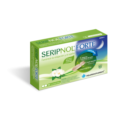 Comprar SERIPNOL FORTE 28 COMPRIMIDOS al mejor precio en NuestraFarma, tu farmacia online