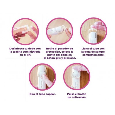 Comprar NG PRECISION+ PRUEBA DE EMBARAZO EN SANGRE CAPILAR 1 UNIDAD al mejor precio en NuestraFarma, tu farmacia online