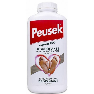 Comprar PEUSEK EXPRESS DESODORANTE PARA CALZADO Y PIES EN POLVO 150 G al mejor precio en NuestraFarma, tu farmacia online