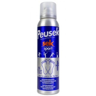 Comprar PEUSEK SEK SPORT SPRAY DESODORANTE ANTITRANSPIRANTE REFRESCANTE PIES 150 ML al mejor precio en NuestraFarma, tu farmacia online