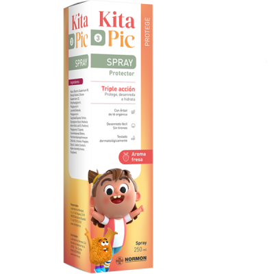 Comprar KITAPIC SPRAY PROTECTOR TRIPLE ACCION 250 ML AROMA FRESA al mejor precio en NuestraFarma, tu farmacia online