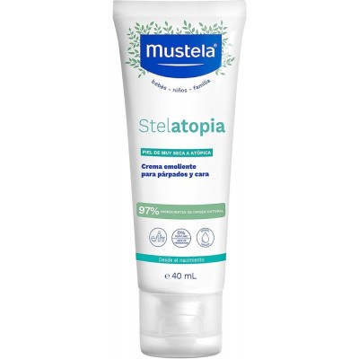 Comprar MUSTELA STELATOPIA CREMA FACIAL EMOLIENTE PIEL ATOPICA 40 ML al mejor precio en NuestraFarma, tu farmacia online