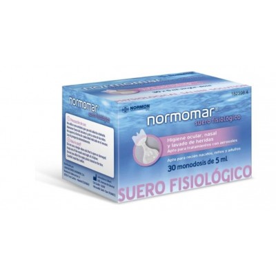 Comprar NORMOMAR SUERO FISIOLOGICO 5 ML 30 MONODOSIS al mejor precio en NuestraFarma, tu farmacia online
