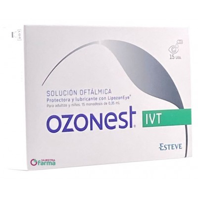 Comprar OZONEST IVT SOLUCION OFTALMICA 15 MON0DOSIS 35 ML al mejor precio en NuestraFarma, tu farmacia online