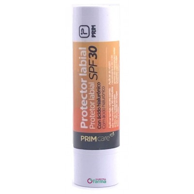 Comprar PRIMCARE PROTECTOR LABIAL CON ACIDO HIALURONICO SPF30 4G al mejor precio en NuestraFarma, tu farmacia online