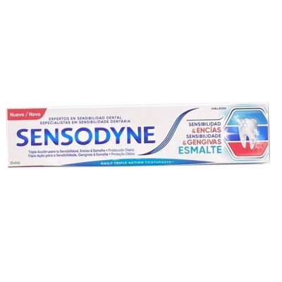 Comprar SENSODYNE SENSIBILIDAD ENCIAS & ESMALTE 75 ML al mejor precio en NuestraFarma, tu farmacia online