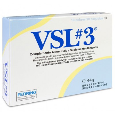 Comprar LACTIPLUS VSL-3 10 SOBRES al mejor precio en NuestraFarma, tu farmacia online
