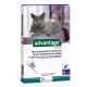 ADVANTAGE 80 MG SOLUCION SPOT-ON PARA GATOS 4 PIPETAS 0,8 ML