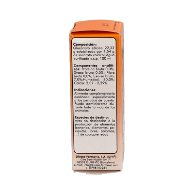 Comprar DIVASA-DFV TABERNIL CALCIO 20 ML al mejor precio en NuestraFarma, tu farmacia online