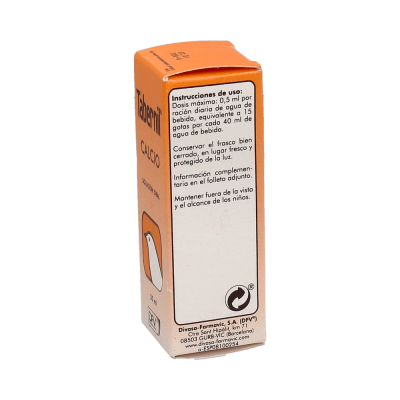 Comprar DIVASA-DFV TABERNIL CALCIO 20 ML al mejor precio en NuestraFarma, tu farmacia online