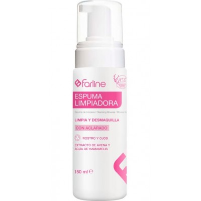 Comprar FARLINE ESPUMA LIMPIADORA 150 ML al mejor precio en NuestraFarma, tu farmacia online