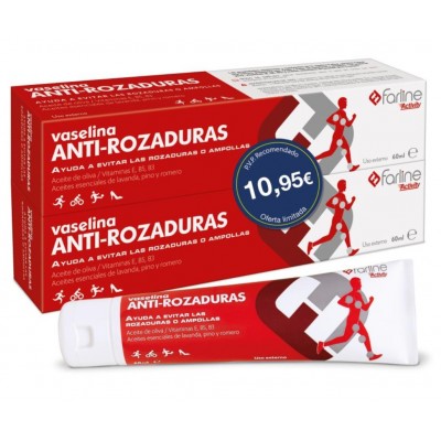 Comprar FARLINE VASELINA ANTIROZADURAS PACK 2 X 60 G al mejor precio en NuestraFarma, tu farmacia online