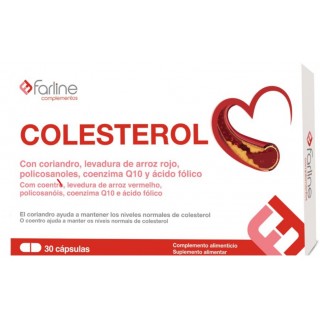 FARLINE COMPLEMENTOS COLESTEROL 30 CAPSULAS