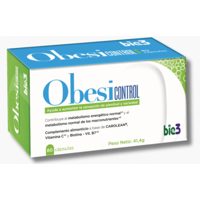 Comprar BIE3 OBESICONTROL 80 CAPSULAS al mejor precio en NuestraFarma, tu farmacia online