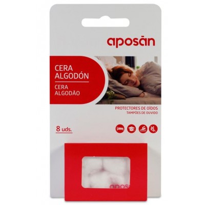 Comprar APOSAN TAPONES OIDOS CERA CON ALGODON 8 UNIDADES al mejor precio en NuestraFarma, tu farmacia online