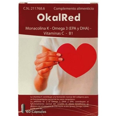 Comprar OKALRED 60 CAPSULAS al mejor precio en NuestraFarma, tu farmacia online