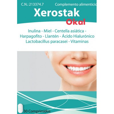Comprar OKAL XEROSTAK 30 COMPRIMIDOS al mejor precio en NuestraFarma, tu farmacia online