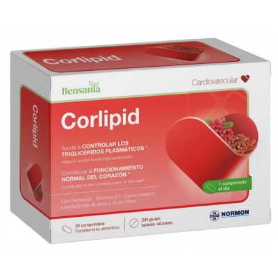Comprar BENSANIA CORLIPID 30 COMPRIMIDOS al mejor precio en NuestraFarma, tu farmacia online