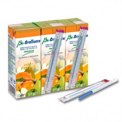 Comprar BIORAL SUERO SABOR FRUTAS 3 X 200 ML al mejor precio en NuestraFarma, tu farmacia online