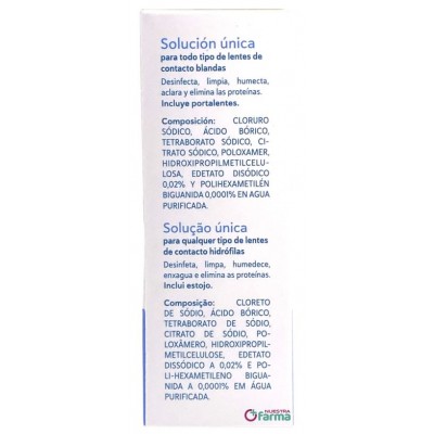 Comprar ACOFARMA NESIRA SOLUCION UNICA PARA LENTES DE CONTACTO BLANDAS 60 ML al mejor precio en NuestraFarma, tu farmacia online