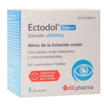 Comprar ECTODOL RETARD SOLUCION OFTALMICA 30 MONODOSIS 0,4 ML al mejor precio en NuestraFarma, tu farmacia online