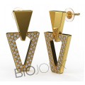 BIOJOUX PENDIENTES EMILY 23 MM BJT328 1 PAR