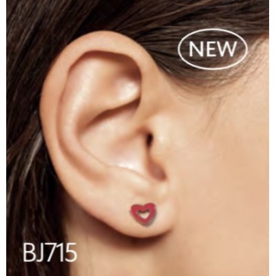 Comprar BIOJOUX PENDIENTES MI PRIMER CORAZON ROJO 8 MM BJT715 1 PAR al mejor precio en NuestraFarma, tu farmacia online