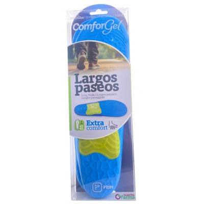 Comprar PRIM COMFORGEL PLANTILLA LARGOS PASEOS TALLA L 2 UNIDADES al mejor precio en NuestraFarma, tu farmacia online