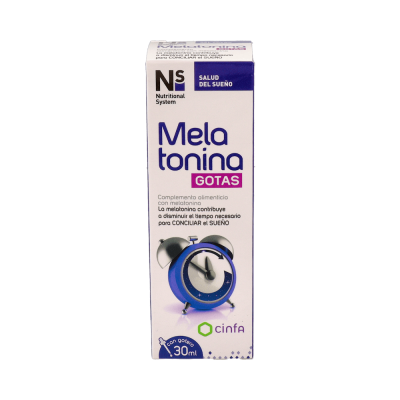 Comprar NS MELATONINA GOTAS 30 ML al mejor precio en NuestraFarma, tu farmacia online