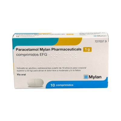 Comprar PARACETAMOL COOPER EFG 1 g 10 COMPRIMIDOS al mejor precio en NuestraFarma, tu farmacia online