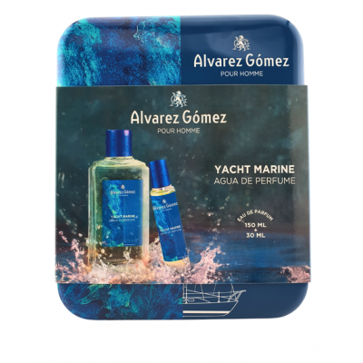 Comprar ALVAREZ GOMEZ YACHT MARINE AGUA DE PERFUME 150 ML + 30 ML al mejor precio en NuestraFarma, tu farmacia online