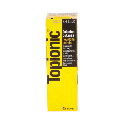 Comprar TOPIONIC 100 MG/ML SOLUCION CUTANEA 1 FRASCO 25 ML al mejor precio en NuestraFarma, tu farmacia online